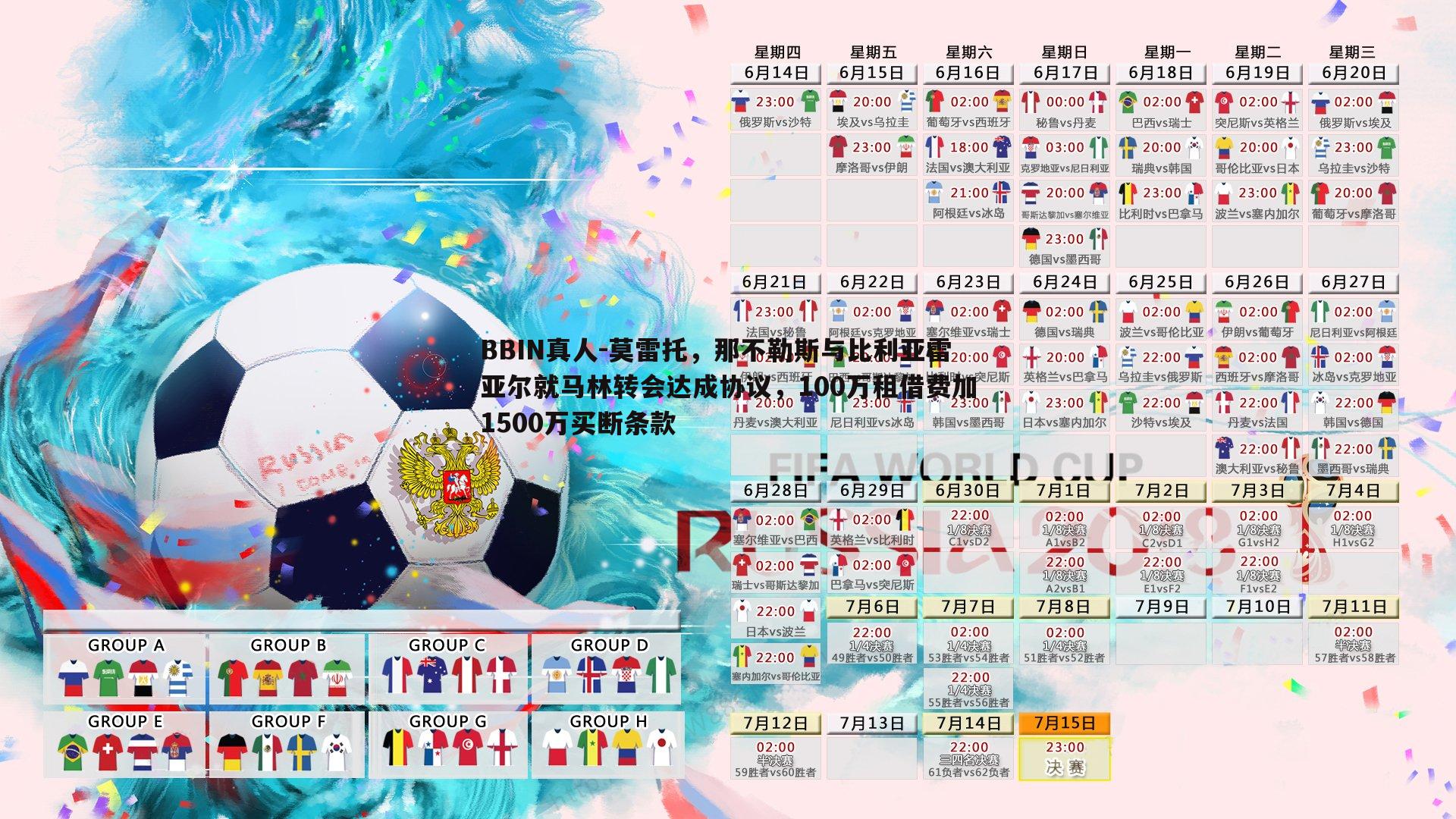 莫雷托，那不勒斯与比利亚雷亚尔就马林转会达成协议，100万租借费加1500万买断条款